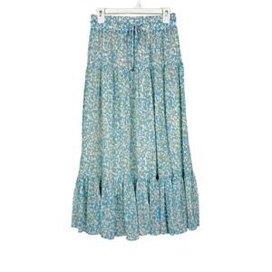 DKNY Animal Print Maxi Skirt - Size XS